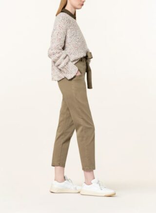 pinko Vallejo Cargohose Damen, Grün