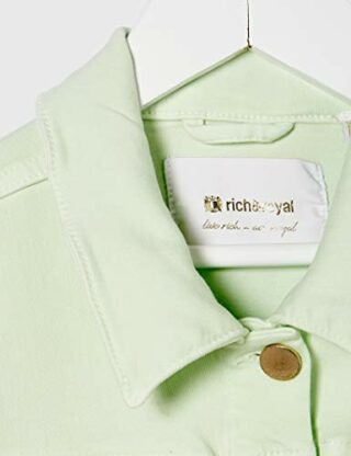 rich & royal 2002-842 Jeansjacke Damen, Grün