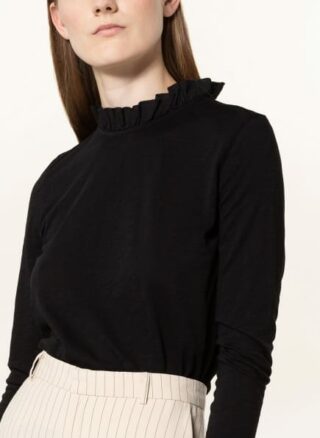 rich&royal Longsleeve Damen, Schwarz