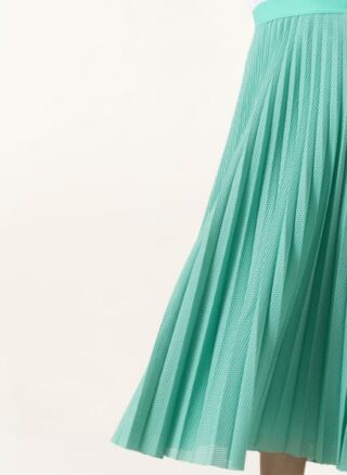 rich&royal Plisseerock Damen, Blau