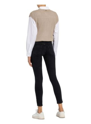 rich&royal Skinny Jeans Damen, Schwarz