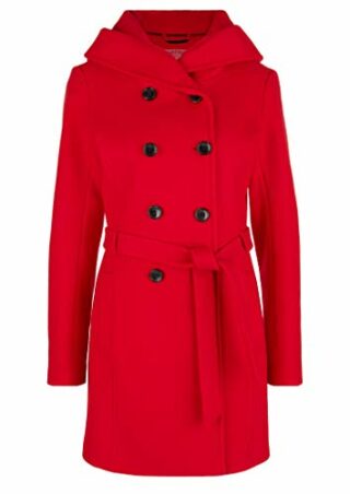 s.Oliver 04.899.52.6004 Wollmantel Damen, Rot