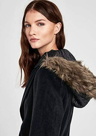 s.Oliver 05.809.52.8751 Wollmantel Damen, Blau
