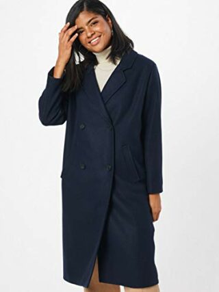 s.Oliver 05.909.52.3324 Wollmantel Damen, Blau