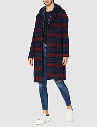 s.Oliver 05.909.52.8000 Wollmantel Damen, Blau