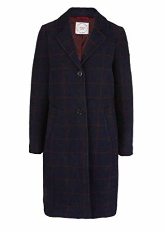 s.Oliver 05.909.52.8965 Wollmantel Damen, Blau