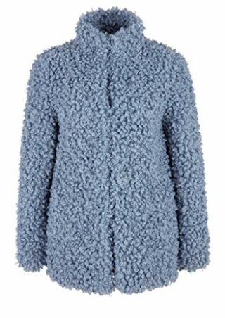 s.Oliver 14.812.52.6868 Wollmantel Damen, Blau