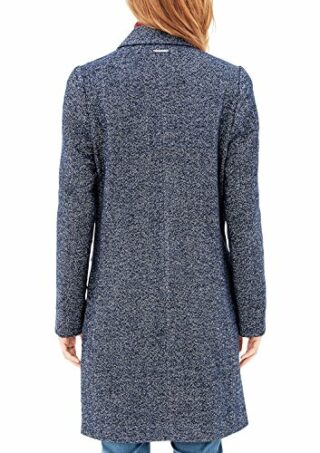 s.Oliver 5709522963 Wollmantel Damen, Blau