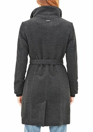 s.Oliver 5709523052 Wollmantel Damen, Grau