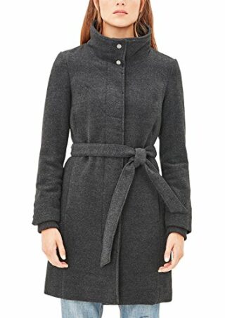 s.Oliver 5709523052 Wollmantel Damen, Grau