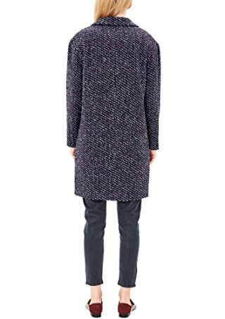 s.Oliver 5709528470 Wollmantel Damen, Blau