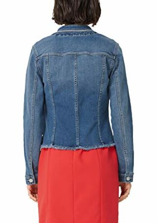 s.Oliver BLACK LABEL 01.899.51.5537 Jeansjacke Damen, Blau