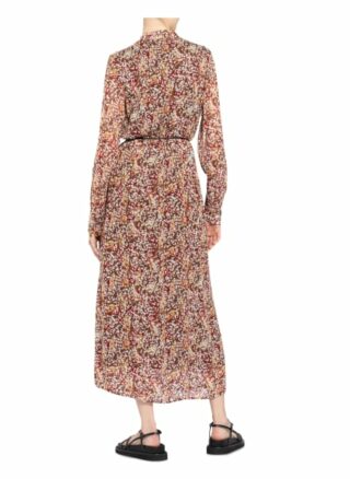 s.Oliver BLACK LABEL Hemdblusenkleid Damen, Orange