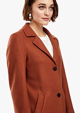 s.Oliver Wollmantel Damen, Braun