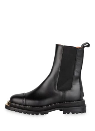 sandro Chelsea Boots Damen, Schwarz