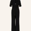 sandro Jumpsuit Damen, Schwarz