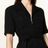 sandro Jumpsuit Damen, Schwarz