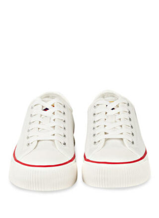 sandro Plateau-Sneaker Damen, Weiß