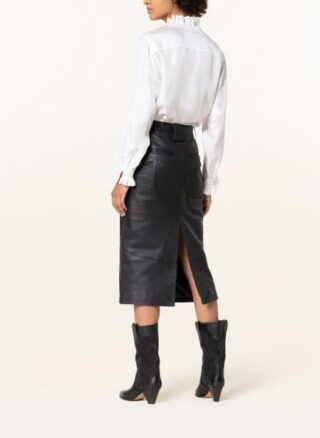 sandro Seidenbluse Damen, Weiß