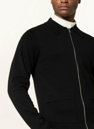 sandro Strickjacke Herren, Schwarz