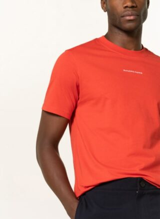 sandro T-Shirt Herren, Rot