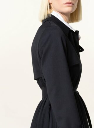 sandro Trenchcoat Damen, Blau