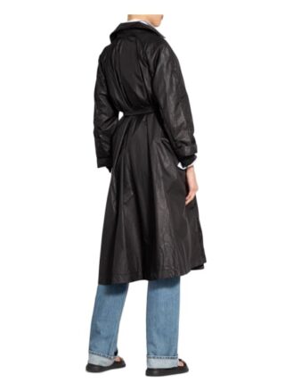 sandro Trenchcoat Damen, Schwarz