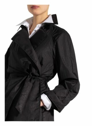 sandro Trenchcoat Damen, Schwarz