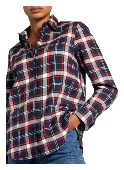 seidensticker Hemdbluse Damen, Blau seidensticker Hemdbluse Damen, Blau