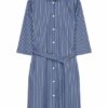seidensticker Hemdblusenkleid Damen, Blau