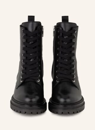 sergio rossi Schnürboots Damen, Schwarz
