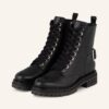sergio rossi Schnürboots Damen, Schwarz