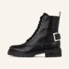 sergio rossi Schnürboots Damen, Schwarz