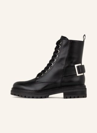 sergio rossi Schnürboots Damen, Schwarz
