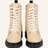 sergio rossi Schnürboots Damen, Weiß