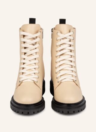 sergio rossi Schnürboots Damen, Weiß