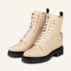 sergio rossi Schnürboots Damen, Weiß