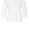 someday Kandora T-Shirts Damen, Weiß