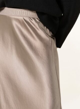 summum woman A-Linien-Rock Damen, Beige