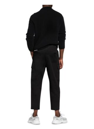 tigha Kaleo Cargohose Herren, Schwarz