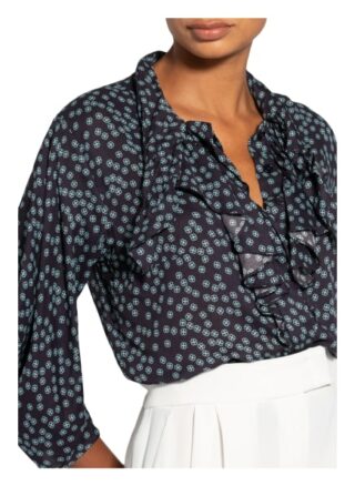 van Laack Adela Schluppenbluse Damen, Blau