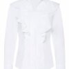van Laack Alecia Bluse Damen, Weiß