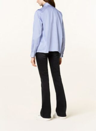 van Laack Beloy Hemdbluse Damen, Blau