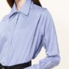 van Laack Beloy Hemdbluse Damen, Blau
