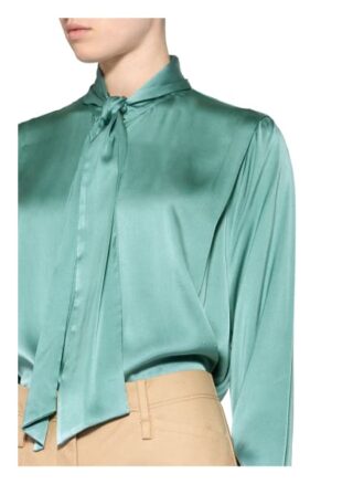 van Laack Bilu Schluppenbluse Damen, Blau