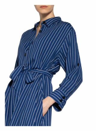 van Laack Kunya Hemdblusenkleid Damen, Blau