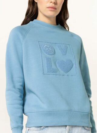 van Laack M-Jume Sweatshirt Damen, Blau