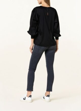 van Laack Melise Bluse Damen, Schwarz