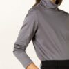 van Laack Melissa Rollkragenshirt Damen, Grau