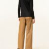 van Laack Melissa Rollkragenshirt Damen, Schwarz